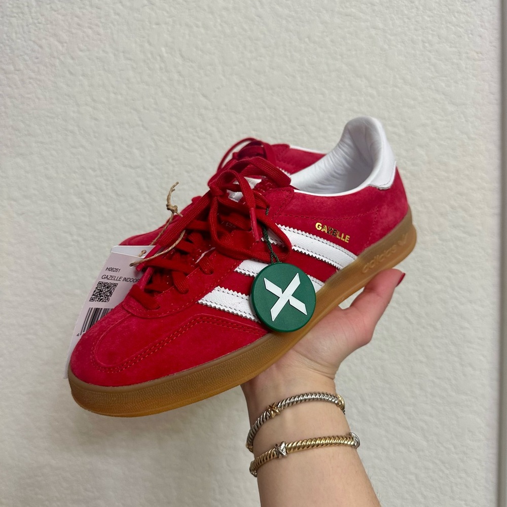 Adidas Gazelle in Scarlet Red